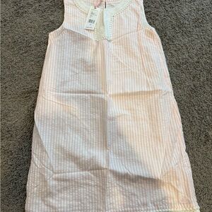 Vineyard Vines Pink and White Striped Dress